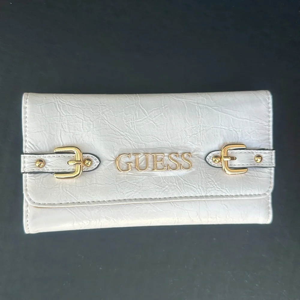 New GUESS Dementri Satchel With Wallet